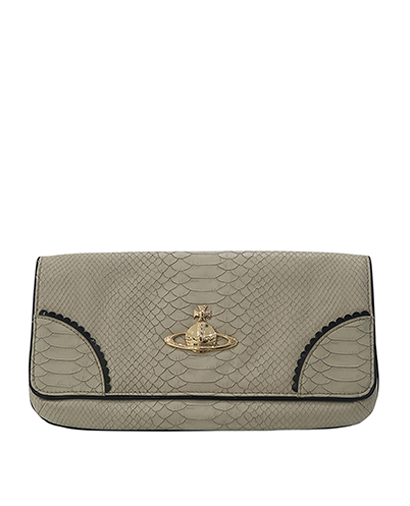Silky Snake Clutch, front view